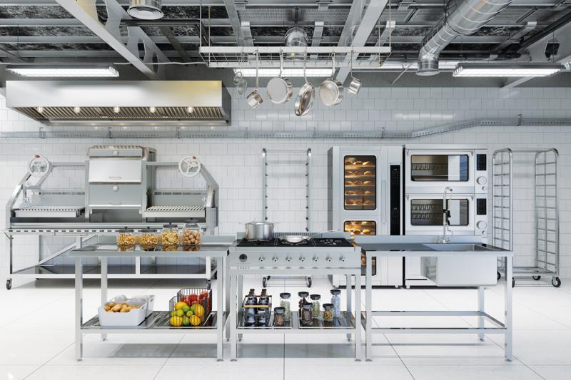 استیل در آشپزخانه